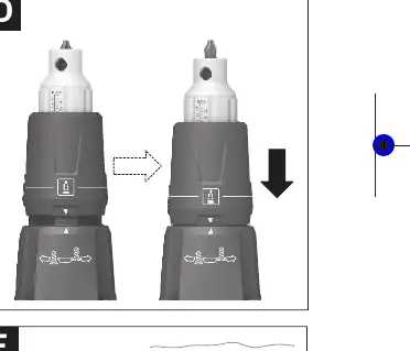 Reversible depth stop usage