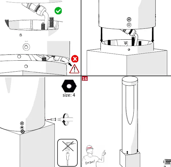 Assembly steps