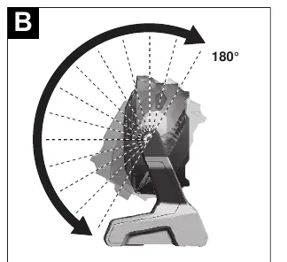 Aligning the fan head