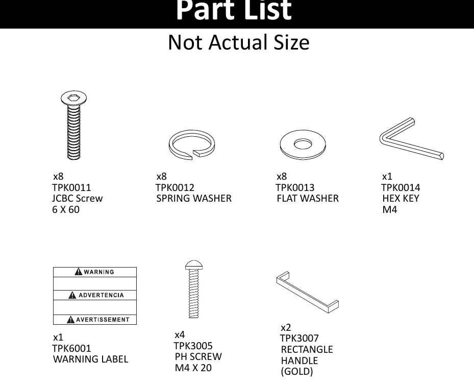 Hardware List