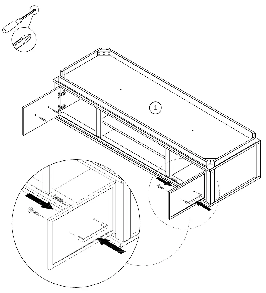 Step 2: Door installation