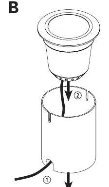 Ground installation (Figure B)