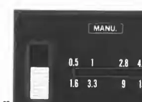 Manual mode setting