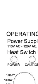 Heat Switch Functions