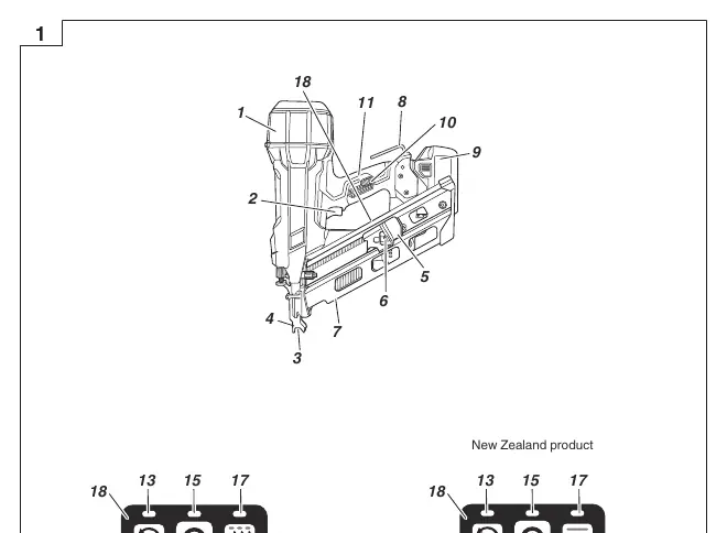 Parts identification diagram
