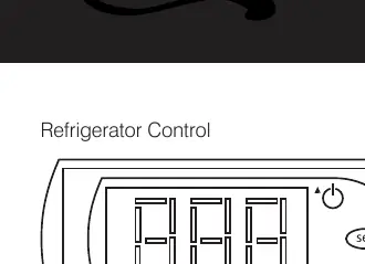 Refrigerator Control Panel