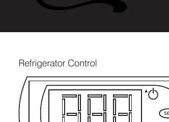 Refrigerator Control Panel