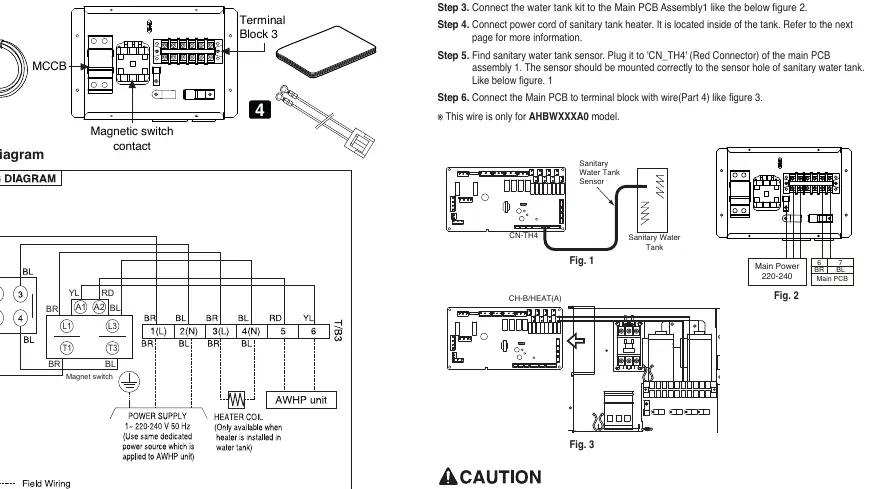 Wiring Diagram for the system.