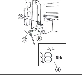 AC adapter connection