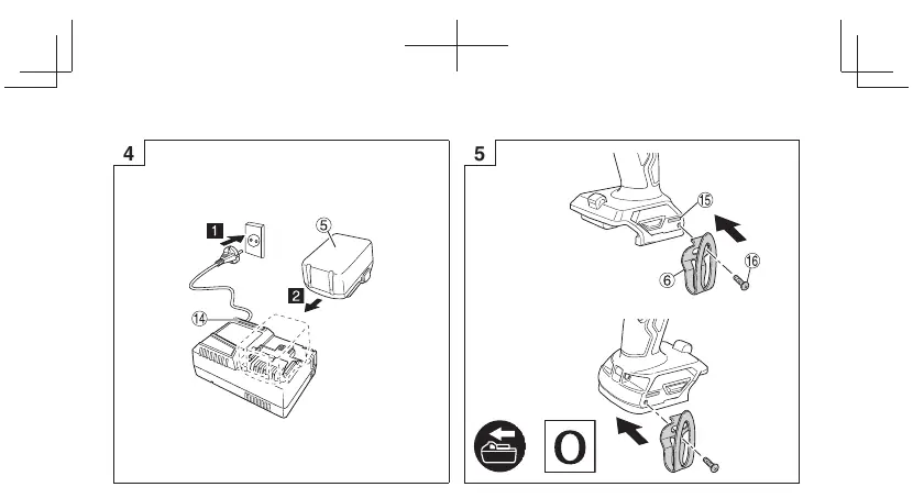 Battery insertion and charging