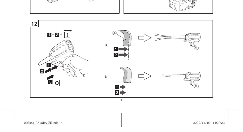 Continuous operation switch