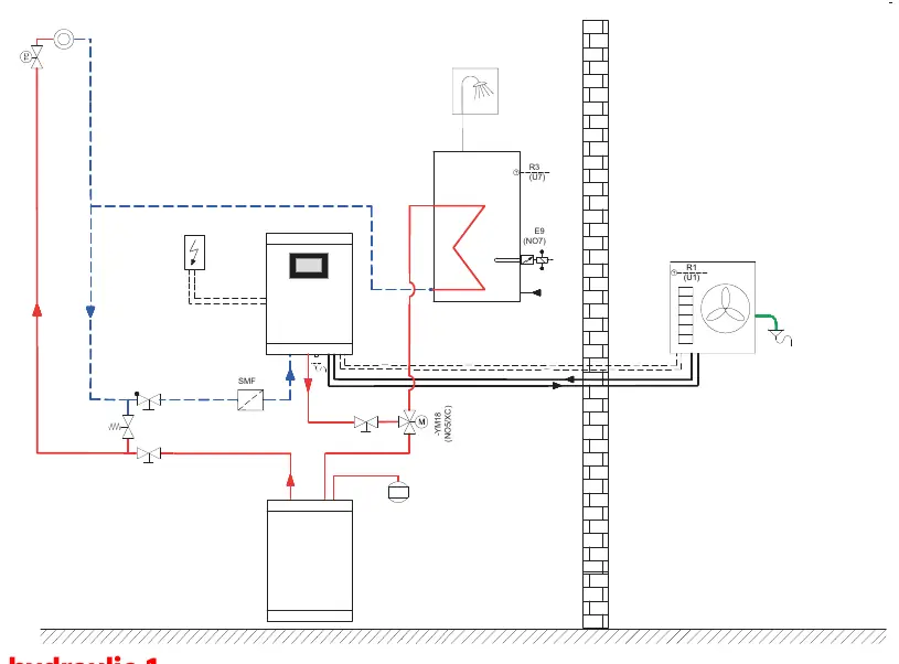 Hydraulic circuit diagram