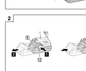 Battery insertion (Fig 2)