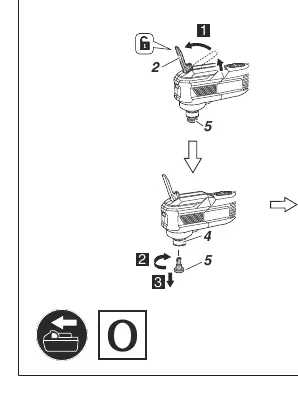 Mounting the dust collection adapter