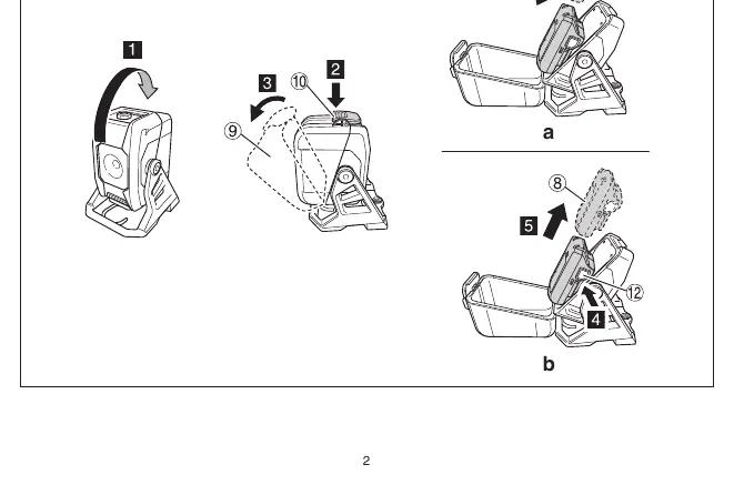 Battery insertion and removal