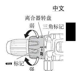 Clutch dial settings