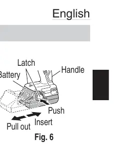 Battery removal and installation.