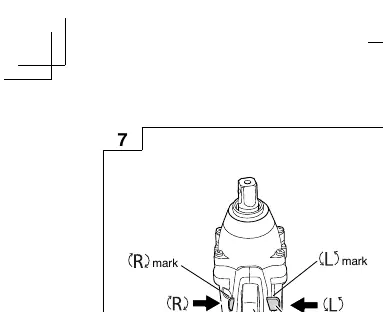 Reversing rotation (Fig. 7)