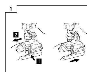 Removing and inserting the battery