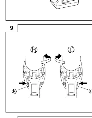Reversing the rotational direction