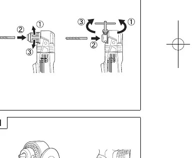 Mounting the drill bit