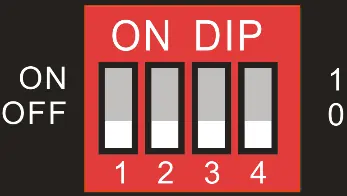 DIP Switch configuration