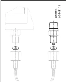Assembly sequence for the metal joint and thread connector