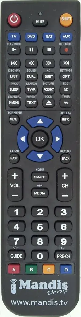 Mandis replacement remote control