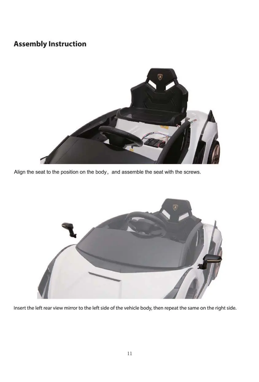 Connecting power and windshield