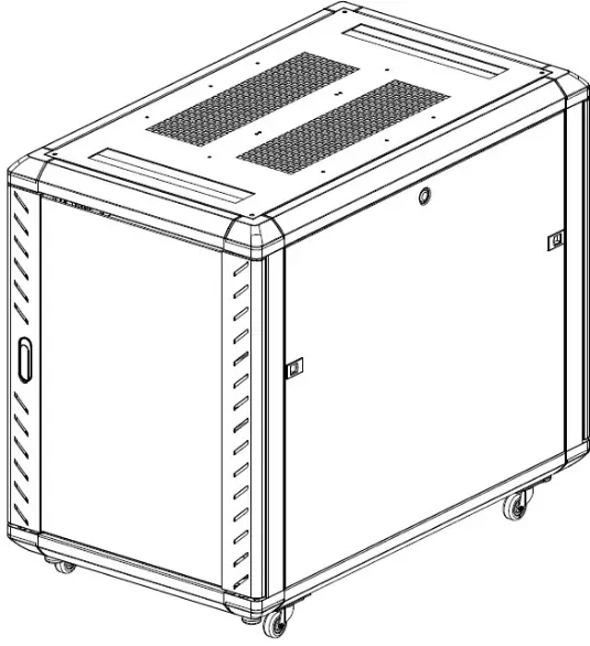 18U Server Rack Cabinet overview