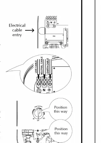 Electrical connection diagram.