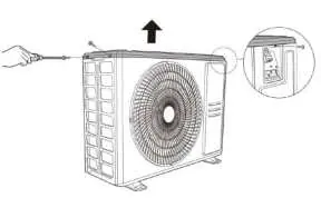 Panel plate disassembly procedure (X430)