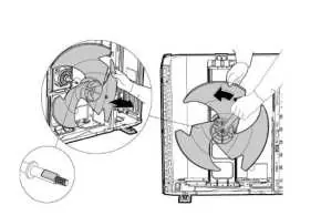 Fan assembly removal