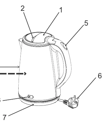 Kangaroo KG 18K1 parts diagram