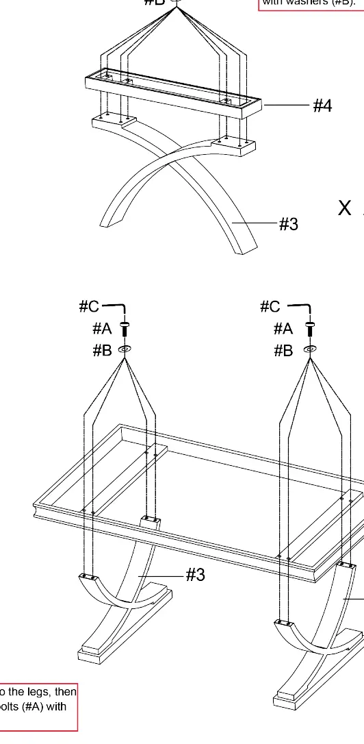 Coffee Table Assembly Steps