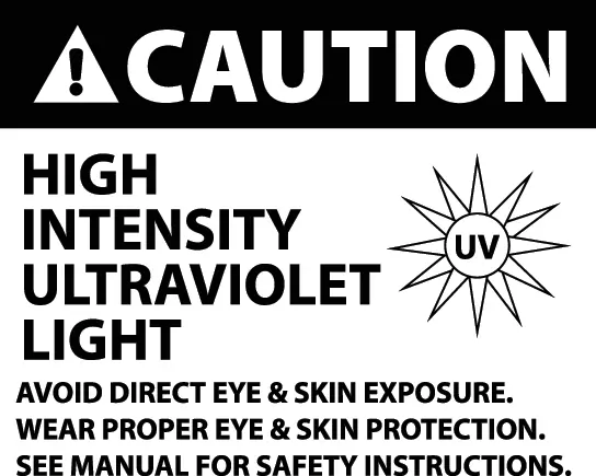 UV Radiation Warning
