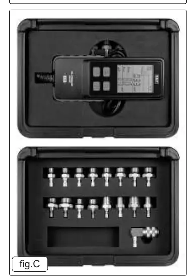 Adaptor kit contents (Fig.C)