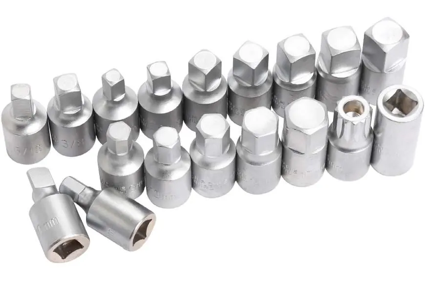 CLAS 18PCS Drain Bit Set components