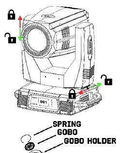 Transport lock mechanism