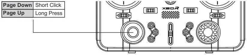 Use the navigation button for menu control.