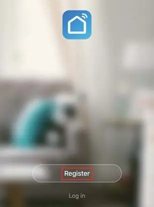Register a new account