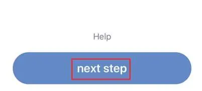 Proceed to the next step