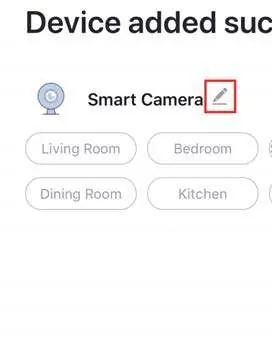 Rename the added device