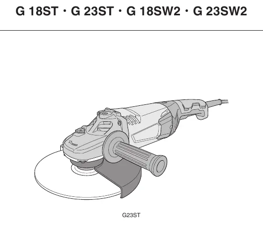HiKOKI Angle Grinder overview