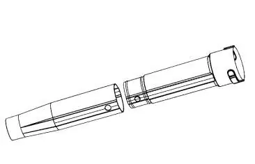 Assembling the blowing tubes