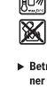 Warning icon: Protect the battery from heat, fire, and moisture.