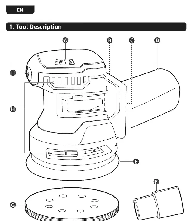 Tool parts identification