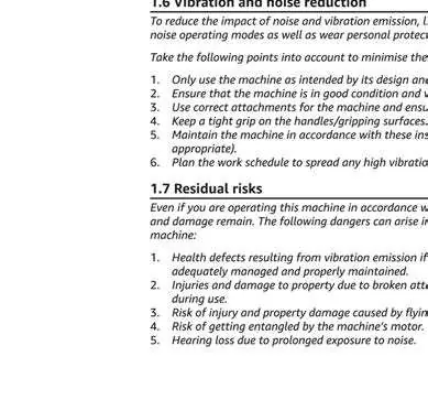 Review vibration and noise reduction tips