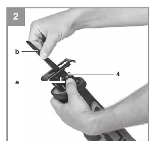 Blade change procedure