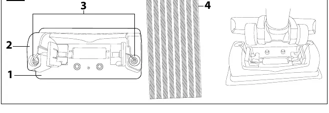 Mop attachment details